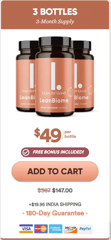  Lean Biome 6 Bottles